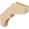 Ekena Millwork 3-inch W x 18-inch D x 18-inch H Monterey Rough Cedar Woodgrain TimberThane Knee Brace, Primed BRCUR03X18X18MONRCPR - alternate 3